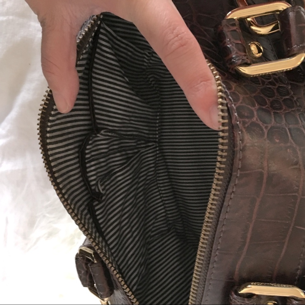 Rare Rebecca Minkoff Croc Embossed MAB in Cognac - Picture 8 of 8